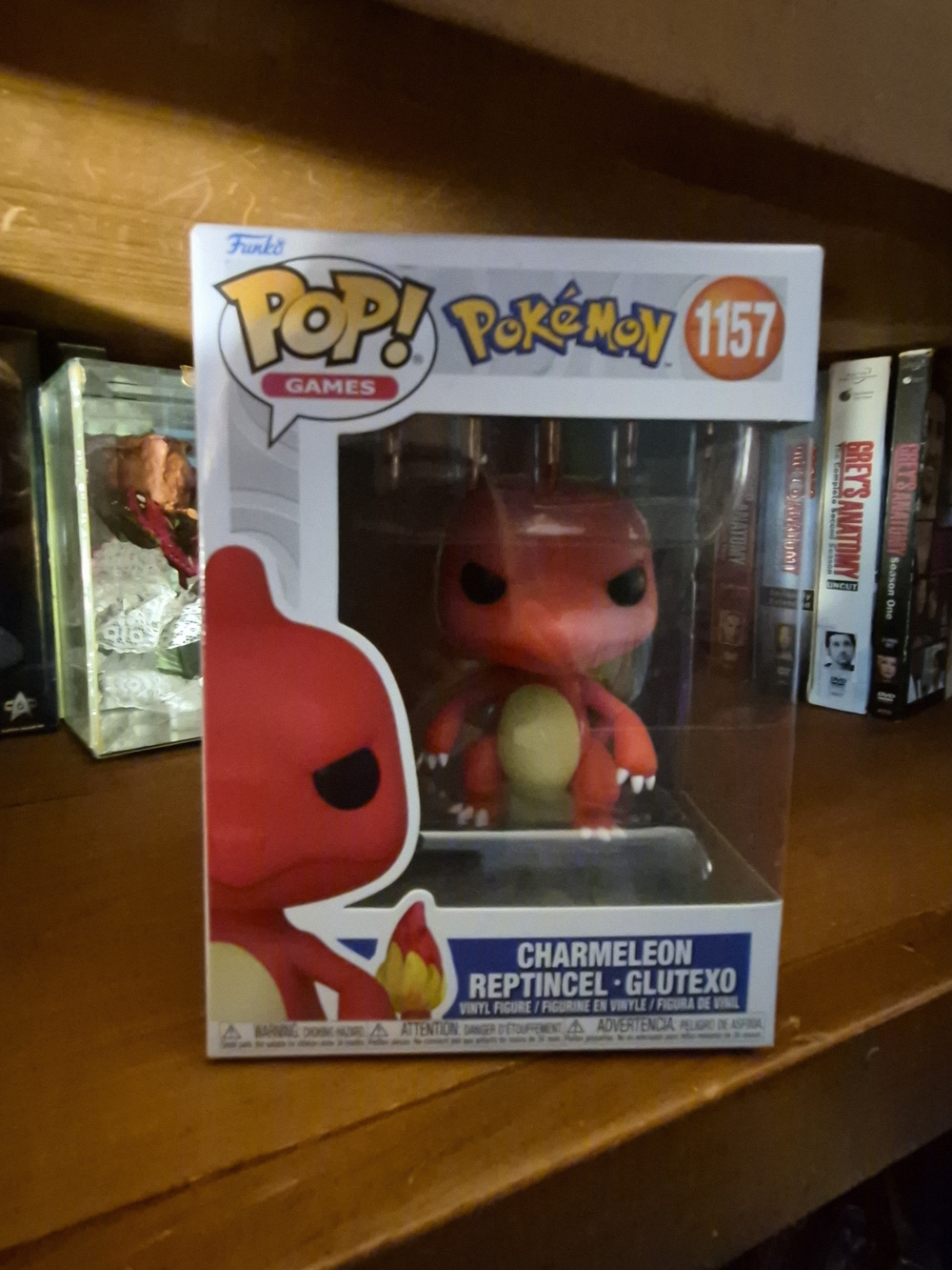 Funko Pokémon Charmeleon Pop! Vinyl Figure - Red and Yellow